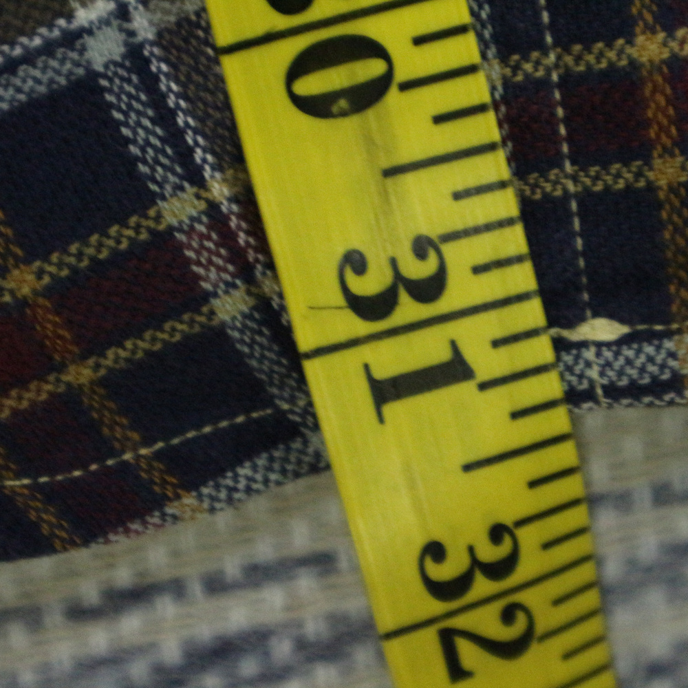 VTG NAUTICA Plaid Long Sleeve Button Shirt Sz Med Men - Picture 8 of 8